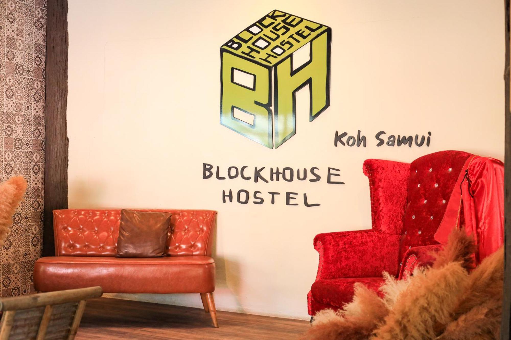 メナムビーチ Blockhouse Samuiホステル エクステリア 写真